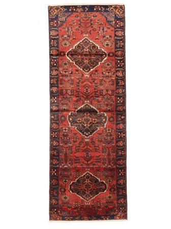 Orientalisk Hamadan 105X295 Hallmatta (Ull, )