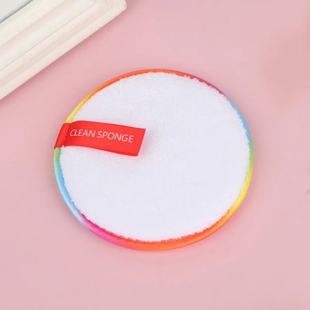 1/2/4 STK Mini Ansigts Makeup Svamp Kosmetik Vaskbar Letvægts Trekant Velvet Pudderkvast Pizza Mel