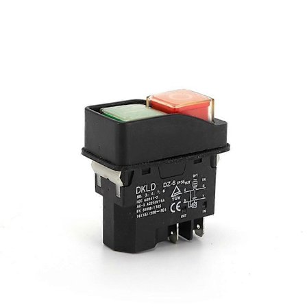 Painonappi Dz6 Ylikuormitussuojaus Vedenpitävä Magneettinen Sähkömagneettinen Kytkin Turvakytkimet Tehosekoittimen Käynnistin Dkld Dz-6 Leg-Perfet