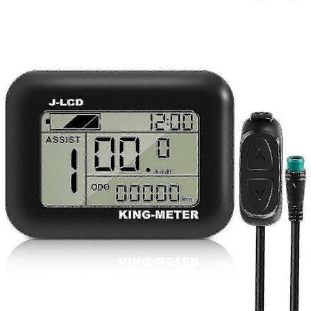 King-Meter J-LCD E-sykkel Instrument TFT Display Panel Kit