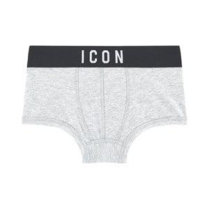 Kids - Dsquared2 Gray Melange Icon Boxers - Underwear - 4 years - Grey