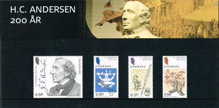 Danmark 2005 - 200 året HCA - AFA Souvenirmappe 61