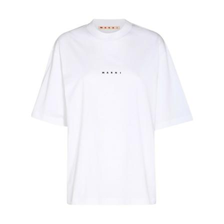 Marni T-Shirts vit, Dam, Dam, Storlek: M
