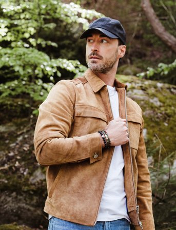 edd. Beads Bracelet 6Mm - Orange - M 20 cm