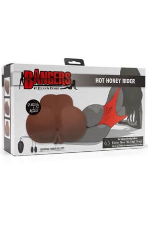 Kjøp Hidden Desire Hot Honey Rider Vibration Brown - Sexdokke | God pris