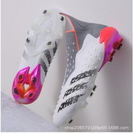 Fotballsko Herr Assassin 15 Low-top Tf Broken Nails Treningssko for barn Ag Lange negler Fotballsko kunstgresslær White Ash White Ash 37