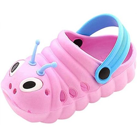 Baby Pojkar Flickasandaler Söt Caterpillar Slip On Lätt strandtoffla för barn ----- Rosa (Stl 23)