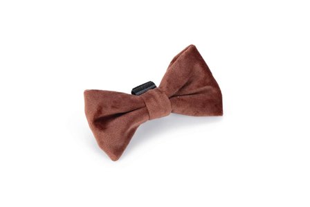 Designed by Lotte Velur Sløyfe, Rosa - 9cm