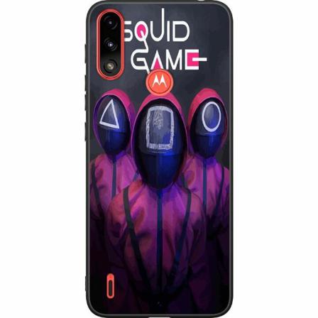 Motorola Moto E7 Power Svart Skal Squid Game