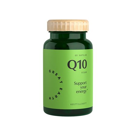 Great Earth Coenzyme Q-10 120 mg 60 kapslar Q10