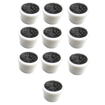 Snooker Biljard Pool Cue Tip Verktyg Rund Biljard Cue Tip Slip Slip Pool Cue Tip Shaper Pool Cue Tip Shaper Verktyg, 10st