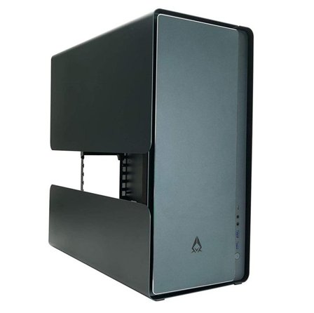 AZZA Cast 808 Mid-Tower Kabinet Sort