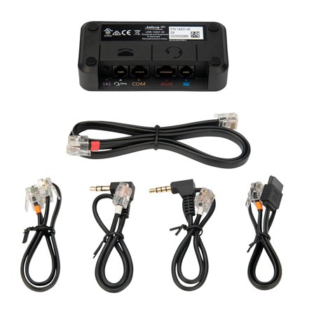 Jabra LINK - elektronisk kroksvitsjadapter for trådløs hodemikrotelefon, VoIP-telefon