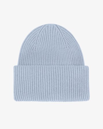 Merino Wool Hat - Polar Blue