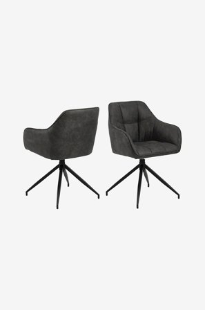 NORDFORM - Stol med armlæn Adela - Grå - Stole med armlæn - Fra Homeroom