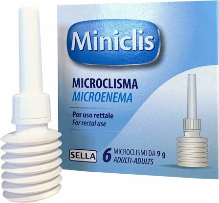 Miniclis Adulti 6 Microclismi da 9g