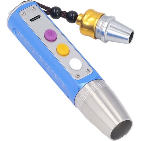 UV LED Ficklampa, Jade Ädelstensidentifieringslampor, Vit, Ye