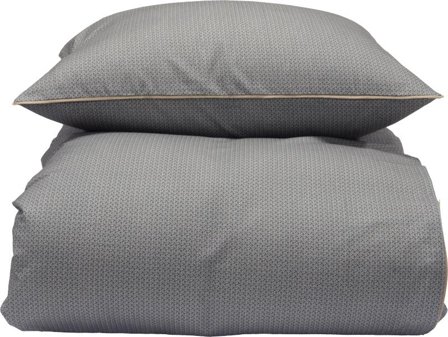 Borås Cotton Sengesett Enzo Flanell grå 200x220