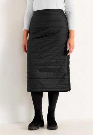 Cellbes of Sweden - Foret nederdel perfekt til vinteren i sort til damer i størrelse 50/52