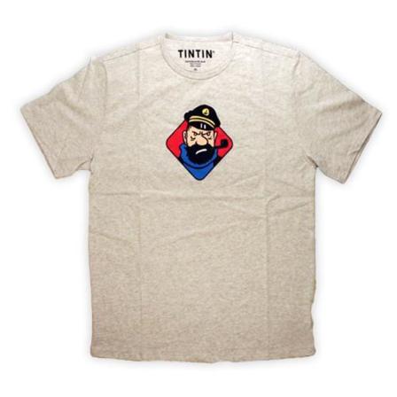 Tintin - T-Shirt - Kapten Haddock - Svärord Multicolor XXL