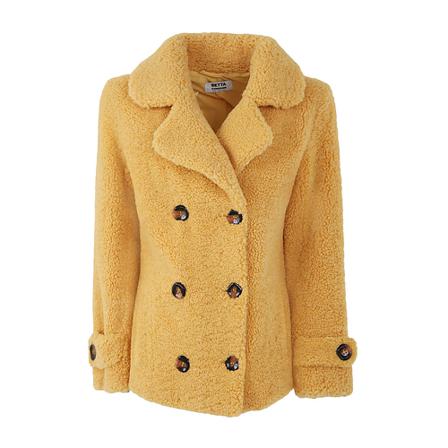 Betta Corradi - Ullkappor - Gul - Dam - Storlek: M, Dam, Storlek: M