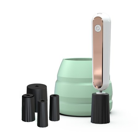 USB Ladattava Meikkisiveltimien Puhdistus- ja Kuivauslaite Nopea Pesu Kuivaustyökalu Kaikille Sivellinkooille