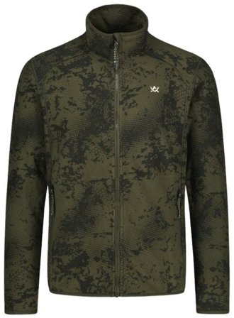 Alaska 1795 M's Kodiak Fleece Jacket Night Green Blur - Alaska 1795