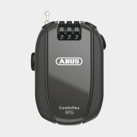 Cable lock with code / combination lock ABUS Combiflex Break, 85 cm, Ø1.5 mm, black