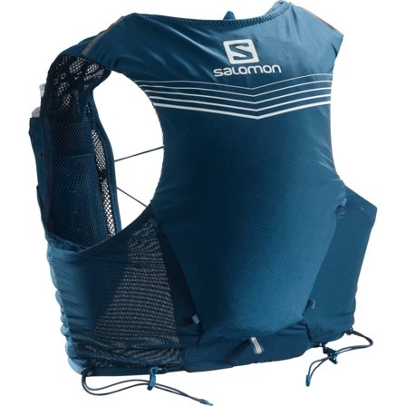 Salomon Adv Skin 5 Set workout backpacks Blue XL