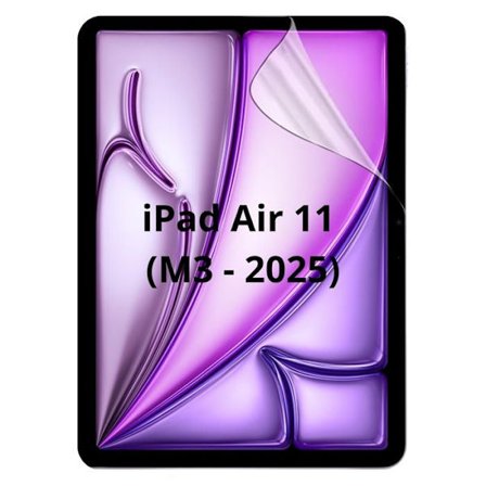 Skärmskydd för iPad Air 11 (M3-2025) [Pack 2] Ultra Tunn Plastfilm Skydd Phonillico