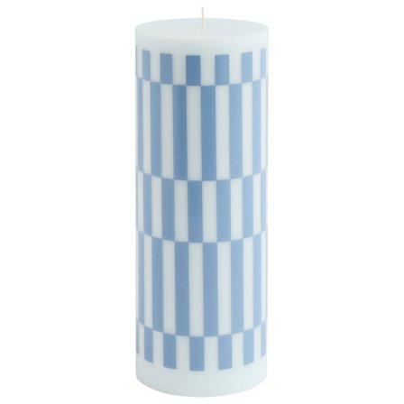 Hay Column lys large, light blue/dusty blue check' - 'Light blue, dusty blue check