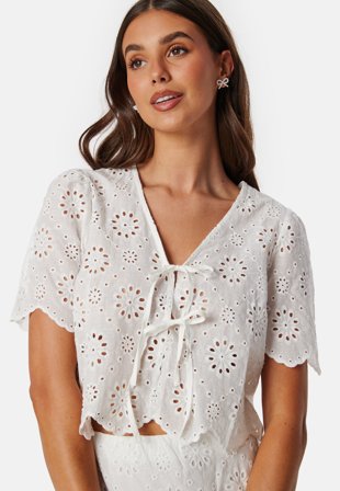 BUBBLEROOM Broderie Anglaise Blouse Klær