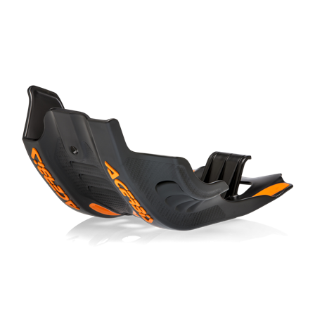 Piastra Paramotore Acerbis Nero-Arancio - KTM 500 EXC-F 2020-2022