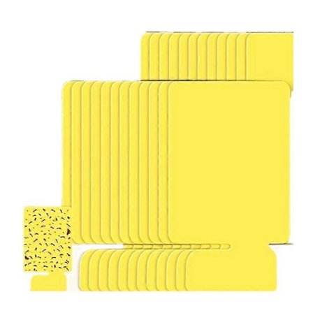 24-pack Inomhus Plug-in Flugfälla Refill Limkort, Icke-flygande Insektsfångare, Dubbelsidig Klisterfälla Refill Kit