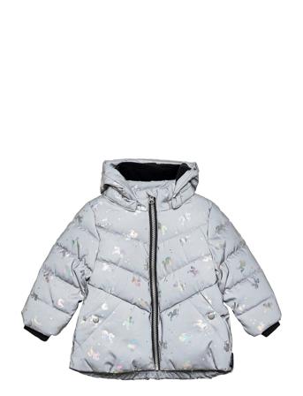 Nmfmaya Reflective Jacket Grey Name It