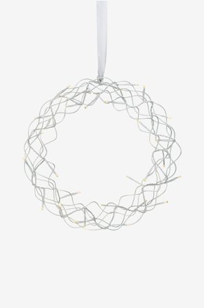 Markslöjd - SNÖ Dekoration 35 cm 30L LED - Hvid - Adventsstjerner - Fra Homeroom