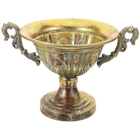 Metallinen uurnaruukku keskipisteisiin hääkukkien pidike uurnamaljakko työpöydän kukka-astia