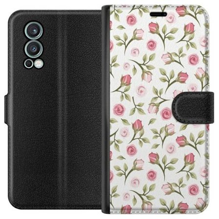 Plånboksfodral till OnePlus Nord 2 5G med Blommigt