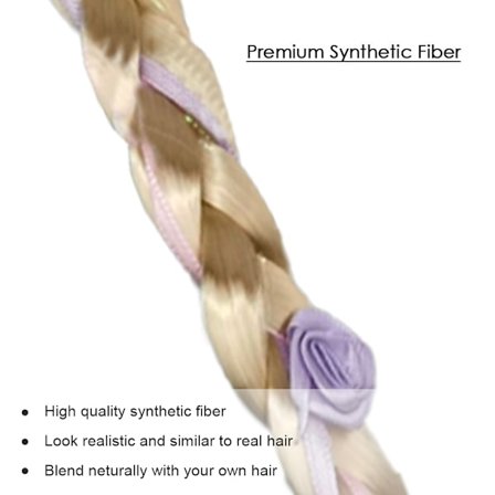 Hårbøyle Hestehale Flette Hårstykke Hårbånd Hårtilbehør, Julefestival Tema Festkostyme Hårbøyler