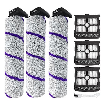 Erstatning for S10 Pro børstefilter, erstatning for S10 Pro våd tør støvsuger rullebørster HEPA-filter