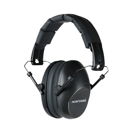 Num'axes Elektroniskt Hörselskydd Svart