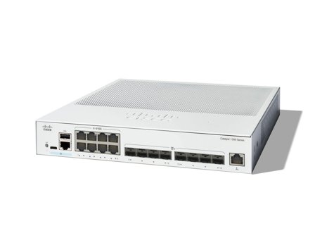 Cisco Catalyst 1300-16XTS - switch - 16 porter - smart - rackmonterbar