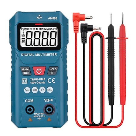 Mini Digital Multimeter AC Spänning 600V Smart Multimetro Auto Range Meter NCV Ohm Test Profesional E