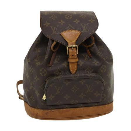 Louis Vuitton Vintage, Pre-owned Montsouris MM Bruin, Dames, Maat:ONE Size