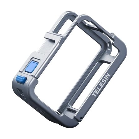 Telesin metallfodral för DJI Osmo Action 5 (blå)