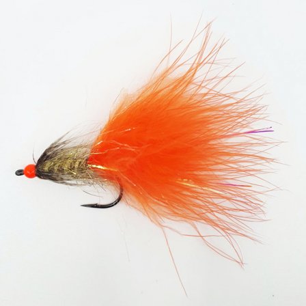 Kärki Wolly Bugger - P3/ Fl Orange BH #4