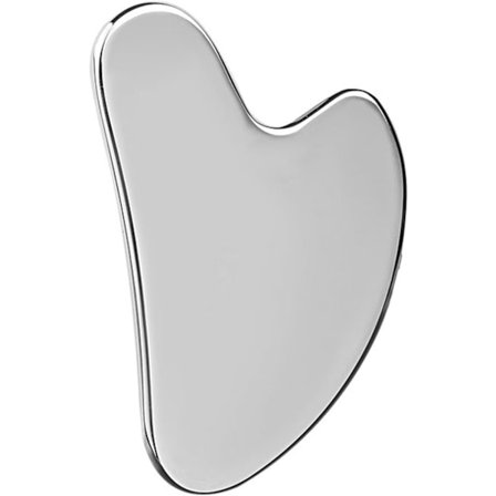 Morsdagsgaver - Gua Sha ansiktsverktøy i rustfritt stål Guasha for ansikt Metall Gua Sha Strammer opp huden Massasje Guasha Skjønnhetsverktøy for Bo