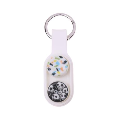 PopPuck Fidget Hand Spinner Series Elastiska magnetleksaker Svart White