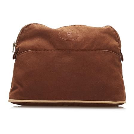 Hermès Vintage, Pre-owned Pouch Bruin, Dames, Maat:ONE Size