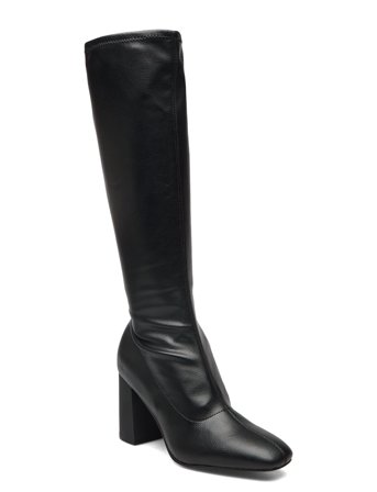 Biaellie Kneehigh Boot Carnation Shoes Boots Over-the-knee Svart Bianco*Betinget Tilbud